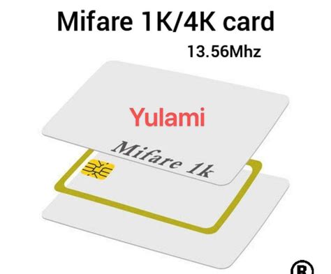 mifare 1k card values